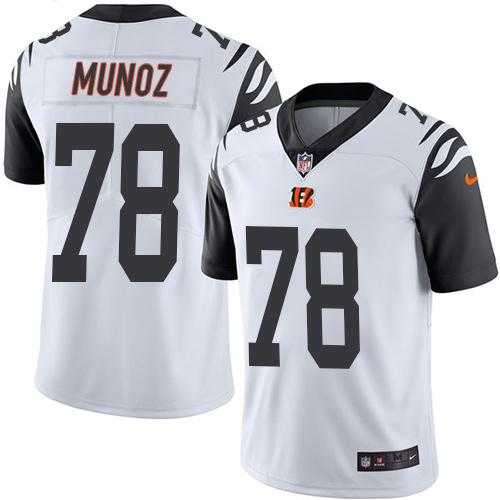 Nike Men & Women & Youth Bengals 78 Anthony Munoz White Color Rush Limited Jersey,We sell and wholesale Nike Men & Women & Youth Bengals 78 Anthony Munoz White Color Rush Limited Jersey on line form chian!